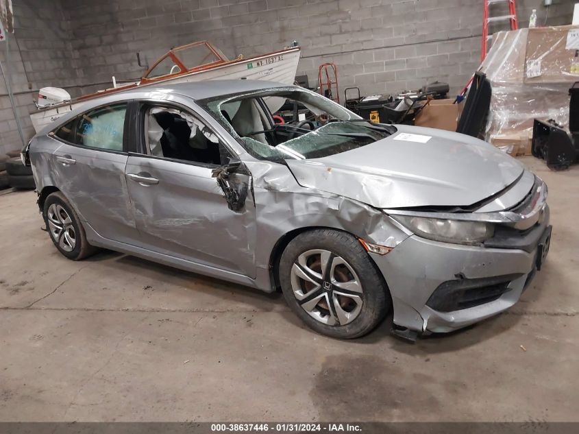 2016 HONDA CIVIC LX - 19XFC2F55GE027602
