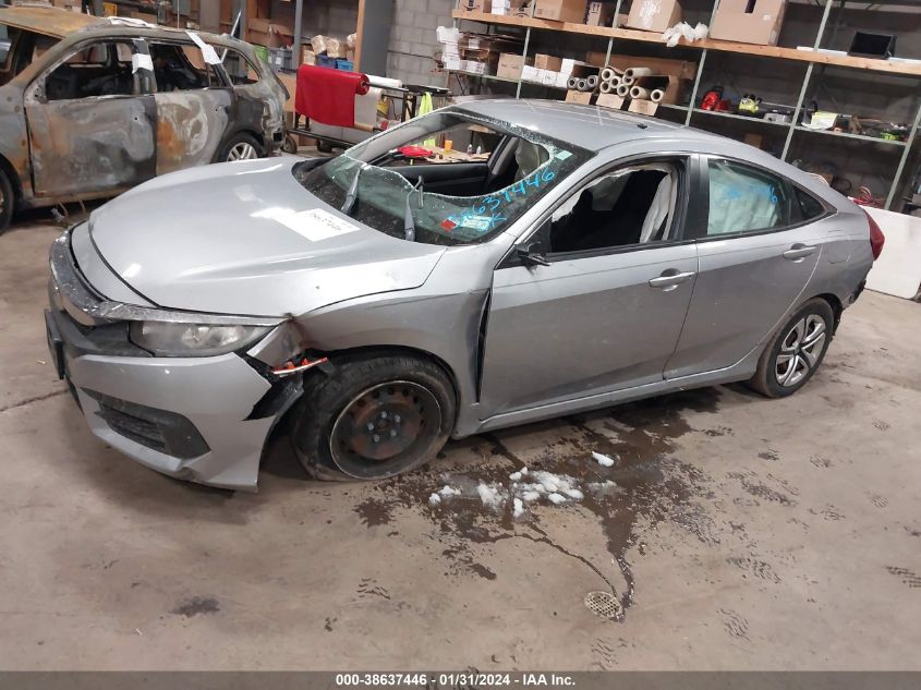 2016 HONDA CIVIC LX - 19XFC2F55GE027602