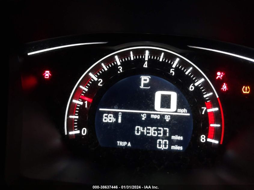 2016 HONDA CIVIC LX - 19XFC2F55GE027602