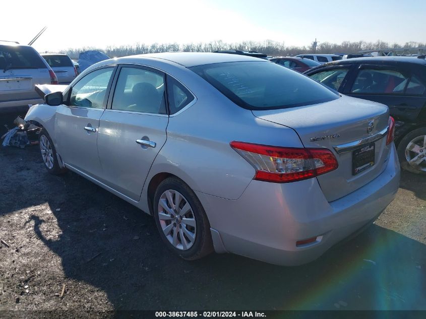 2013 NISSAN SENTRA S/SV/SR/SL - 3N1AB7AP9DL749149