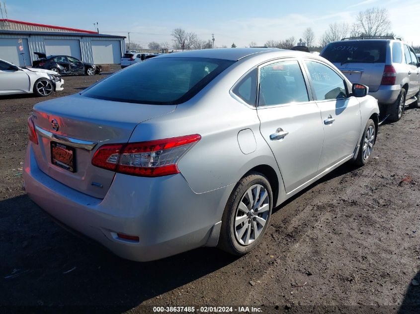 2013 NISSAN SENTRA S/SV/SR/SL - 3N1AB7AP9DL749149