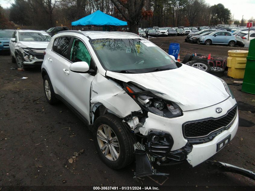 2019 KIA SPORTAGE LX - KNDPMCAC4K7541155