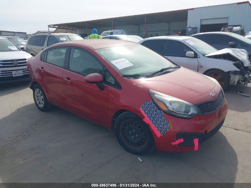 2014 KIA RIO LX - KNADM4A36E6327378
