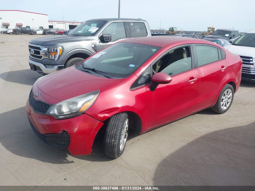2014 KIA RIO LX - KNADM4A36E6327378