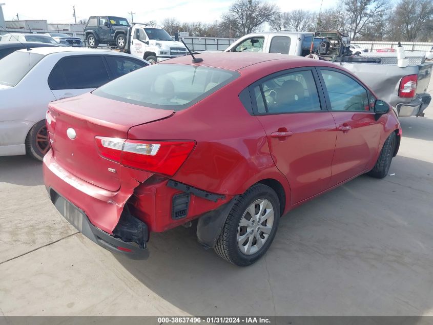 2014 KIA RIO LX - KNADM4A36E6327378