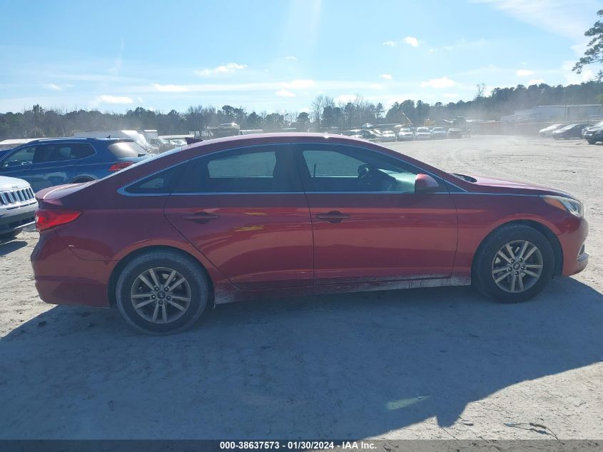 2015 HYUNDAI SONATA SE - 5NPE24AF5FH066422