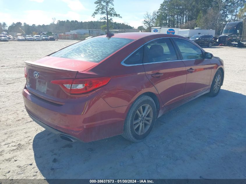 2015 HYUNDAI SONATA SE - 5NPE24AF5FH066422