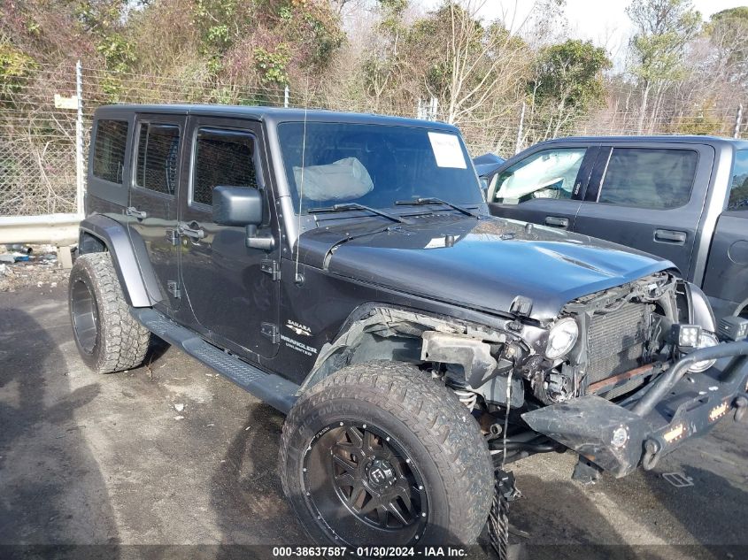 2017 JEEP WRANGLER UNLIMITED SAHARA 4X4 - 1C4BJWEGXHL523261