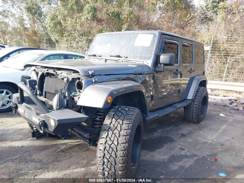 2017 JEEP WRANGLER UNLIMITED SAHARA 4X4 - 1C4BJWEGXHL523261