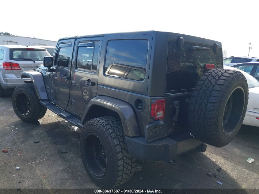 2017 JEEP WRANGLER UNLIMITED SAHARA 4X4 - 1C4BJWEGXHL523261