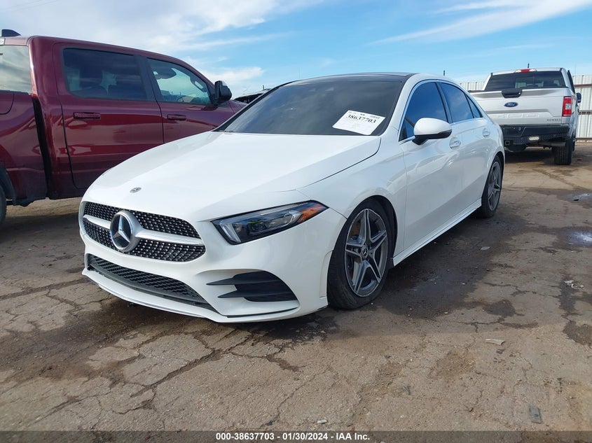 VIN WDD3G4EB6KW036078 2019 MERCEDES-BENZ A 220