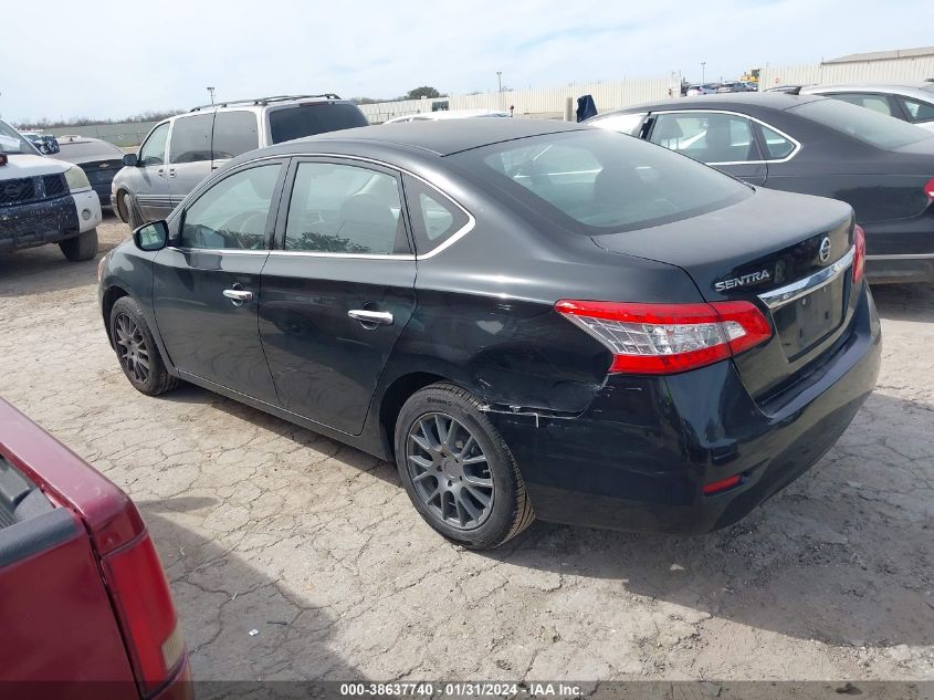 2015 NISSAN SENTRA S/SV/SR/SL - 3N1AB7AP7FY272419