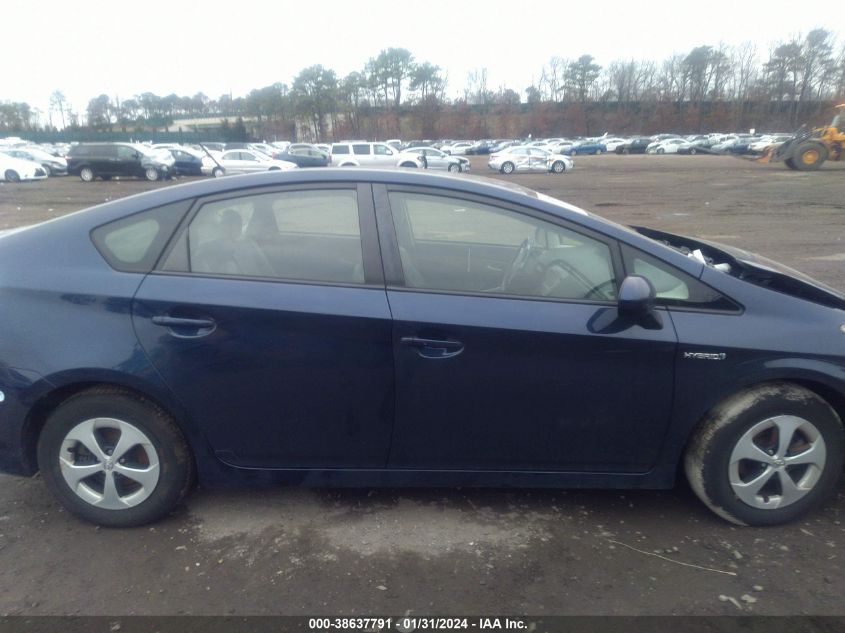 2013 TOYOTA PRIUS - JTDKN3DUXD1638135