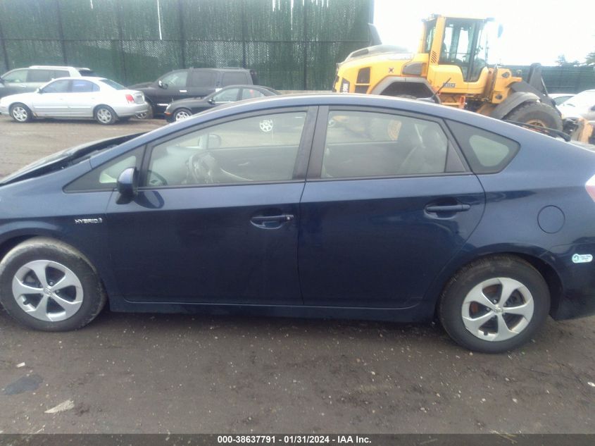 2013 TOYOTA PRIUS - JTDKN3DUXD1638135