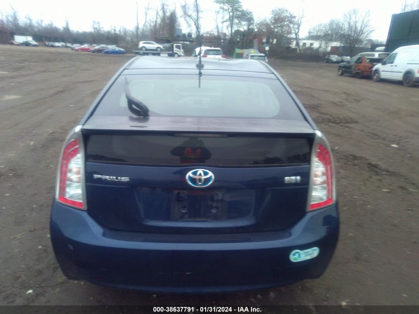 2013 TOYOTA PRIUS - JTDKN3DUXD1638135