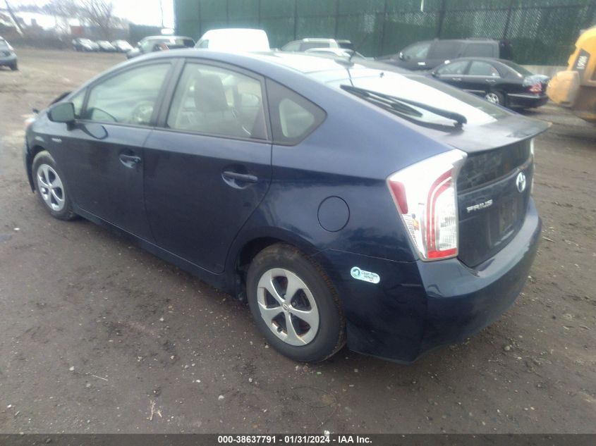 2013 TOYOTA PRIUS - JTDKN3DUXD1638135