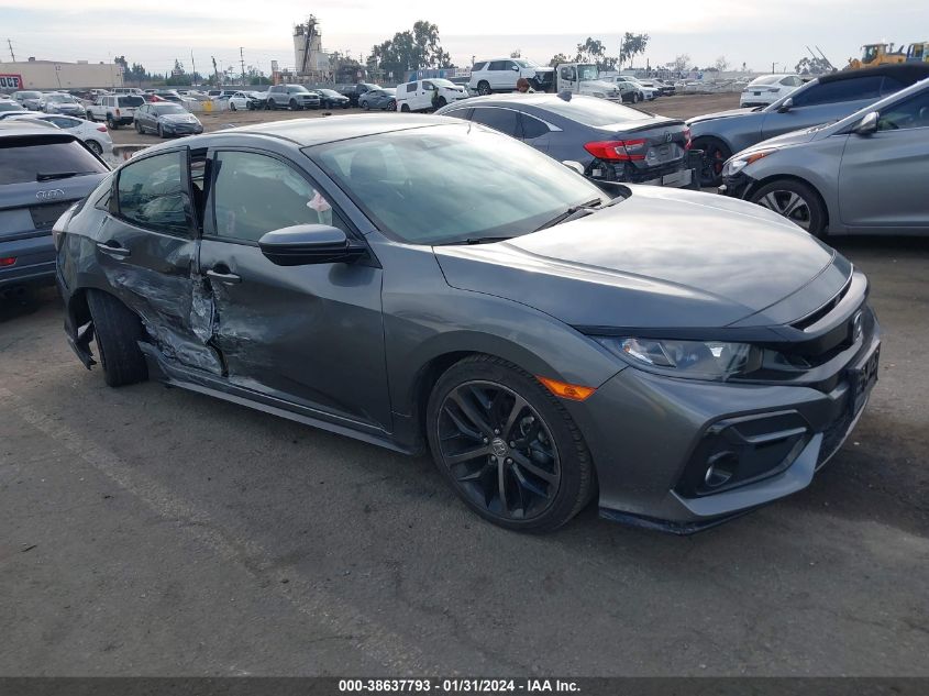 2020 HONDA CIVIC SPORT - SHHFK7H48LU418590