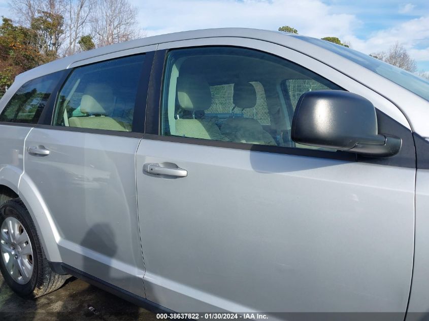 2014 DODGE JOURNEY SE - 3C4PDCAB7ET238619