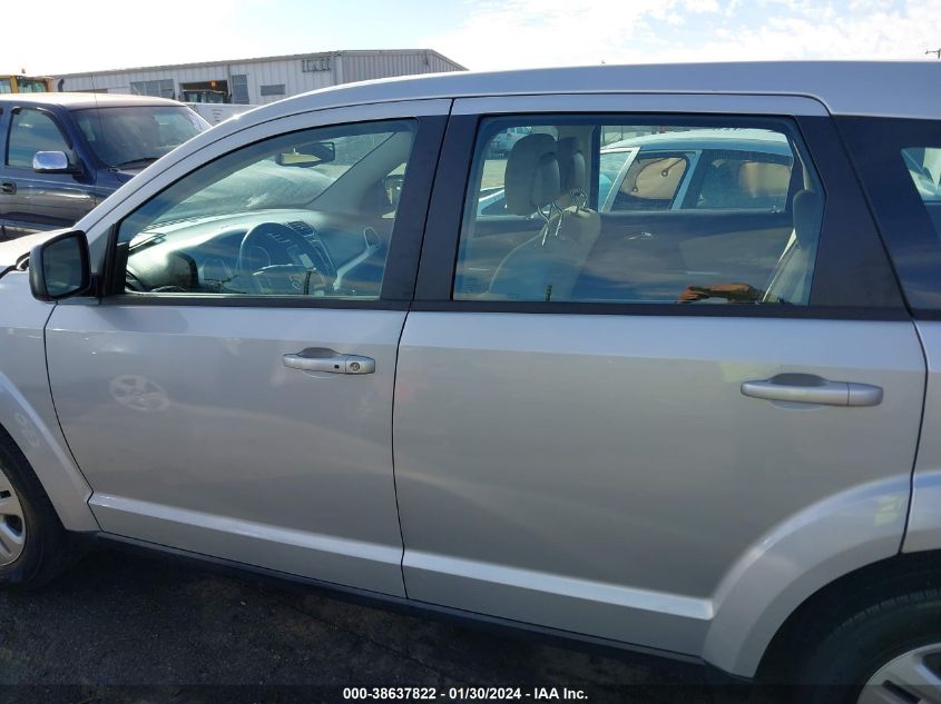 2014 DODGE JOURNEY SE - 3C4PDCAB7ET238619
