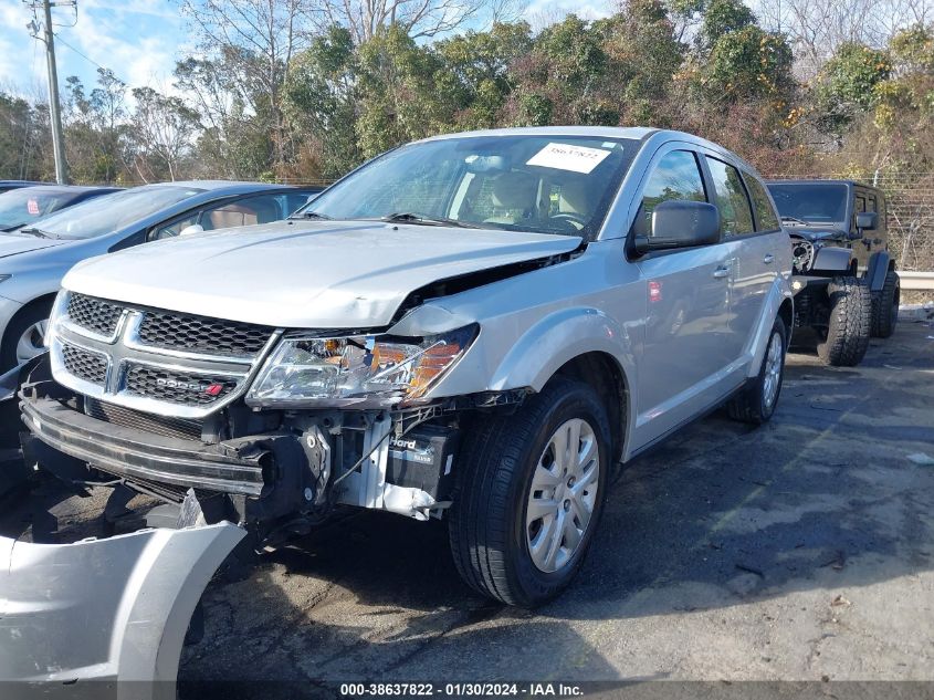 2014 DODGE JOURNEY SE - 3C4PDCAB7ET238619
