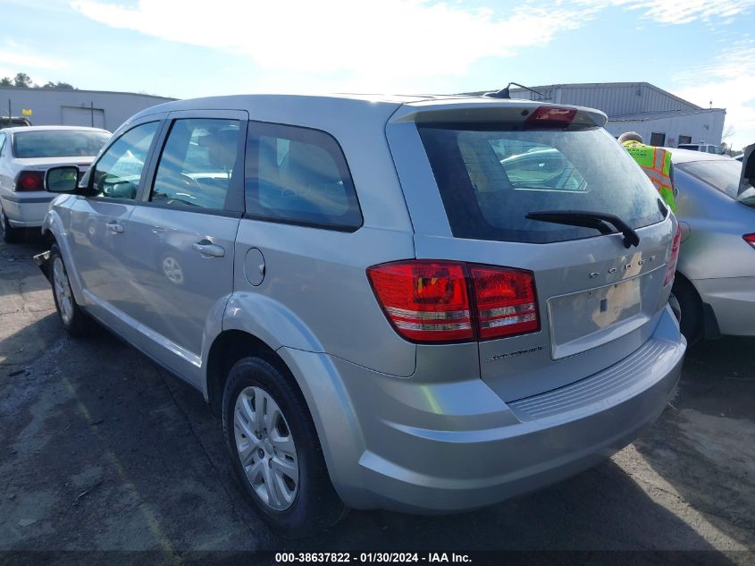 2014 DODGE JOURNEY SE - 3C4PDCAB7ET238619
