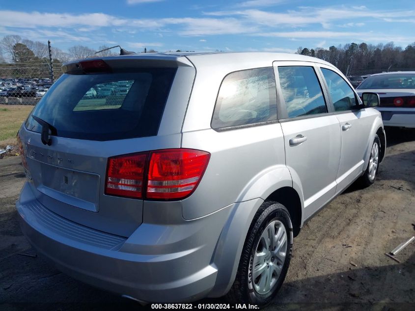 2014 DODGE JOURNEY SE - 3C4PDCAB7ET238619