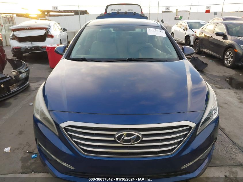 2015 HYUNDAI SONATA SE - 5NPE24AFXFH145326