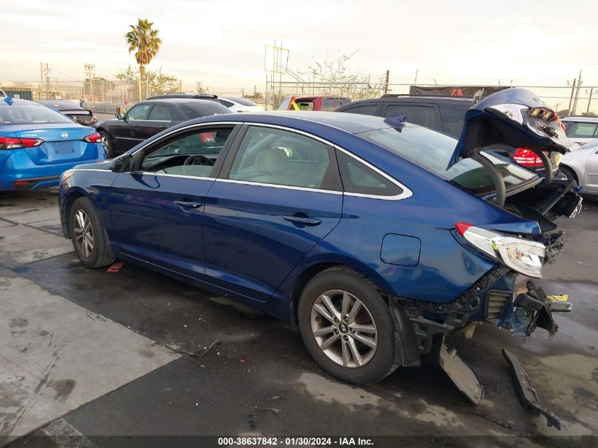 2015 HYUNDAI SONATA SE - 5NPE24AFXFH145326