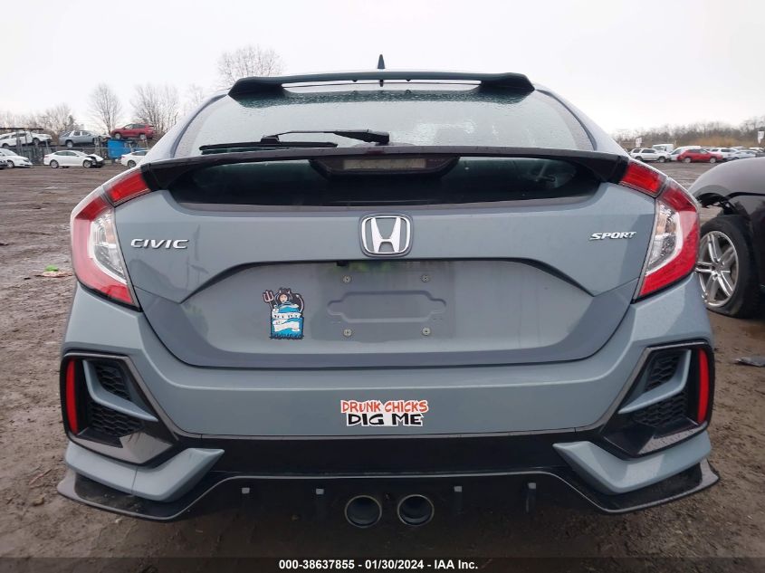 2021 HONDA CIVIC SPORT - SHHFK7H4XMU209157
