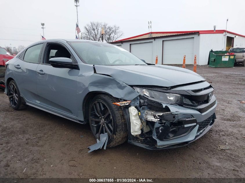 2021 HONDA CIVIC SPORT - SHHFK7H4XMU209157