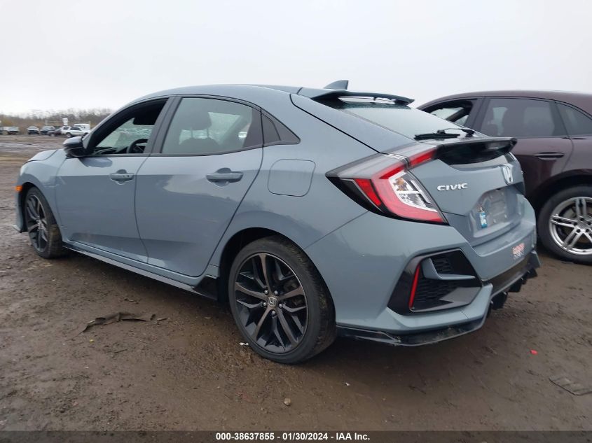 2021 HONDA CIVIC SPORT - SHHFK7H4XMU209157