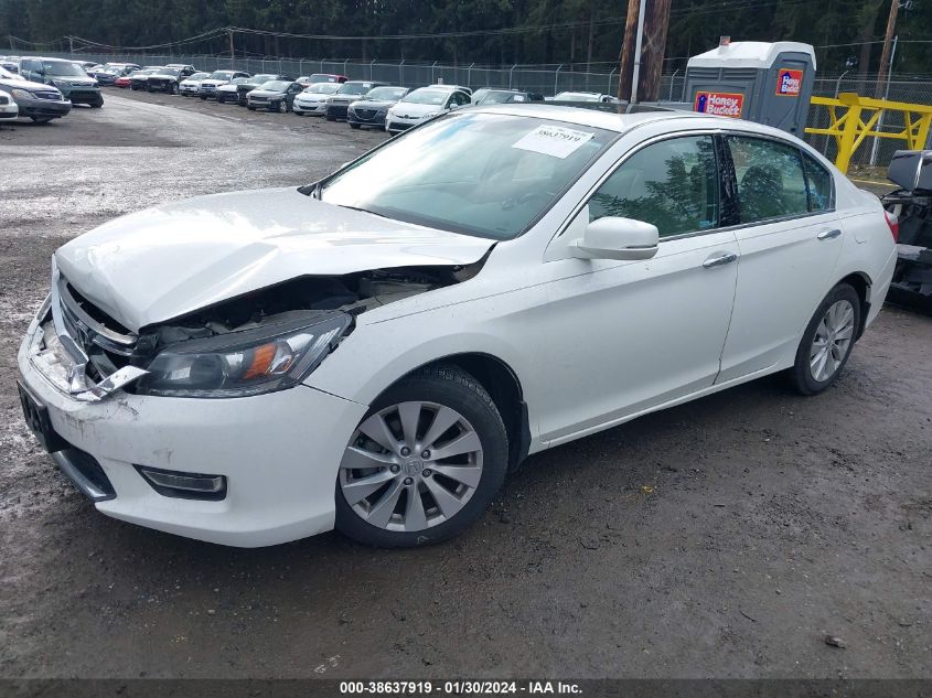 2013 HONDA ACCORD EXL - 1HGCR3F87DA027649