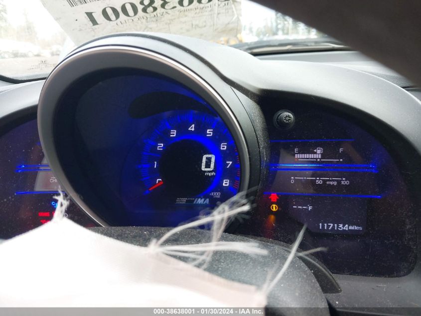2013 HONDA CR-Z - JHMZF1D4XDS000444