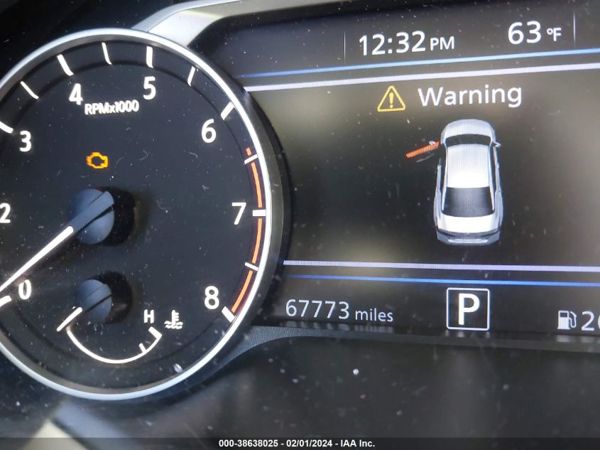 2020 NISSAN ALTIMA S FWD - 1N4BL4BV3LC272583