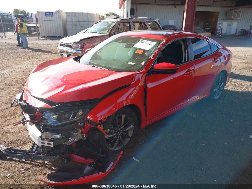 2019 HONDA CIVIC EX - 2HGFC1F38KH650297