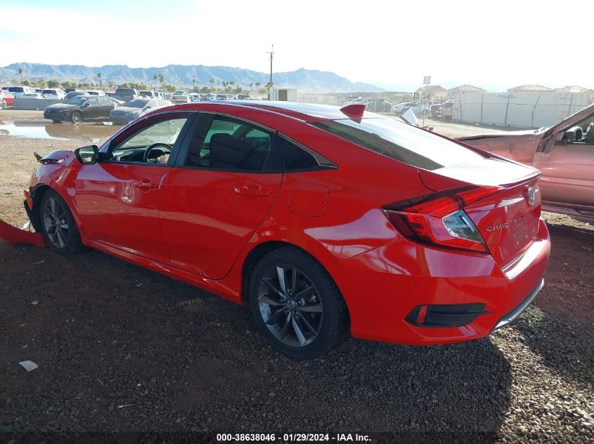 2019 HONDA CIVIC EX - 2HGFC1F38KH650297