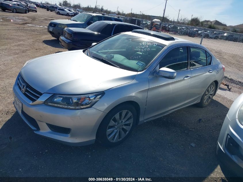 2013 HONDA ACCORD EX-L V-6 - 1HGCR3F80DA033390
