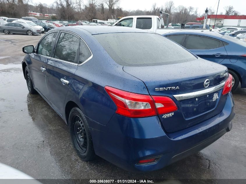 2016 NISSAN SENTRA S/SV/SR/SL - 3N1AB7AP8GY279140