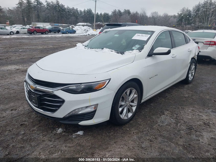 VIN 1G1ZD5ST2MF010959 2021 CHEVROLET MALIBU FWD LT