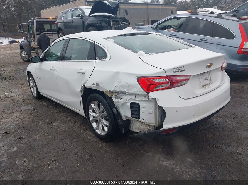 VIN 1G1ZD5ST2MF010959 2021 CHEVROLET MALIBU FWD LT