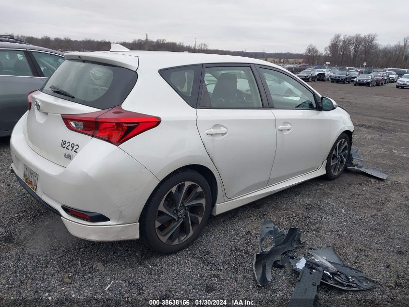 2018 TOYOTA COROLLA IM - JTNKARJEXJJ574651