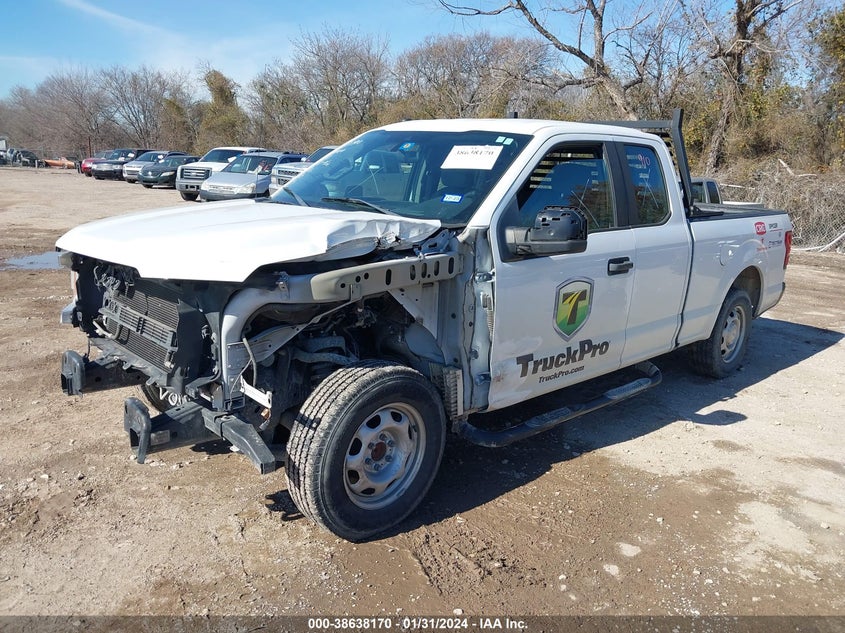 VIN 1FTEX1CB3KFA21316 2019 FORD F-150 XL