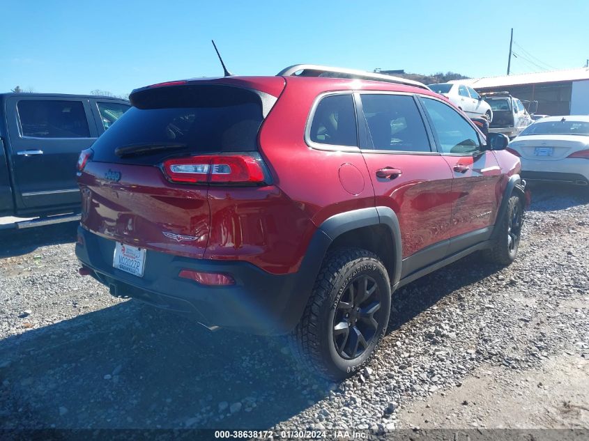 2015 JEEP CHEROKEE TRAILHAWK - 1C4PJMBS0FW663981