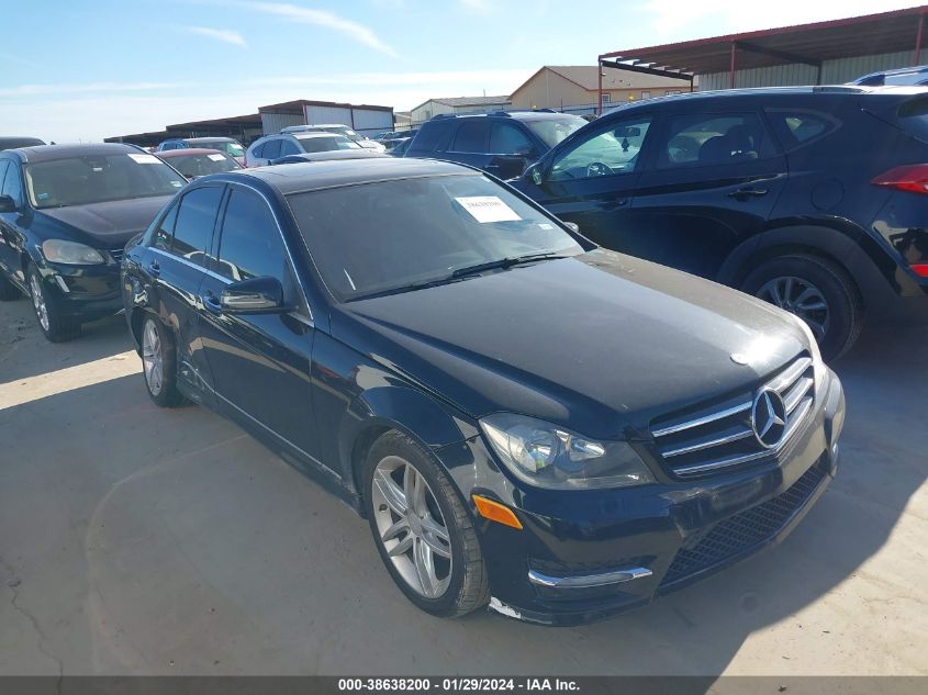 2014 MERCEDES-BENZ C 250 LUXURY/SPORT - WDDGF4HB6ER316506