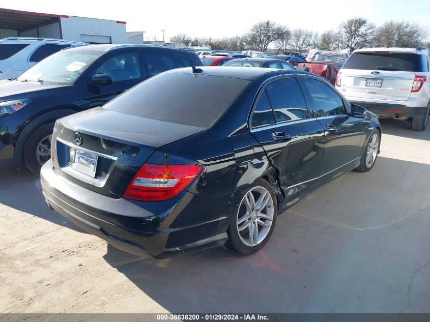 2014 MERCEDES-BENZ C 250 LUXURY/SPORT - WDDGF4HB6ER316506
