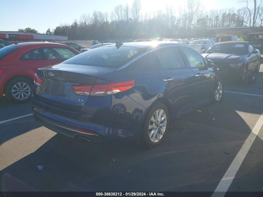 2016 KIA OPTIMA EX - 5XXGU4L34GG084588