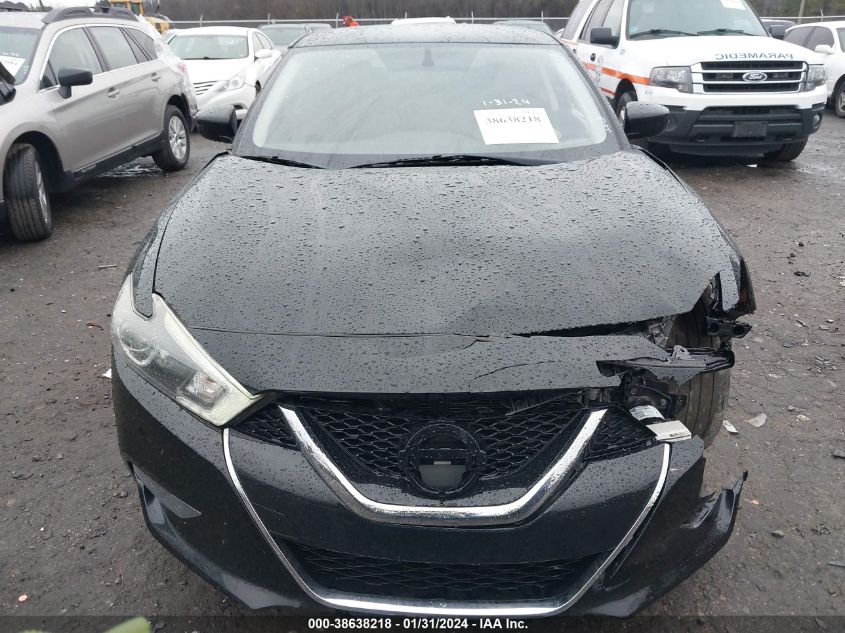 2017 NISSAN MAXIMA 3.5S/SV/SL/SR/PLAT - 1N4AA6AP4HC431960