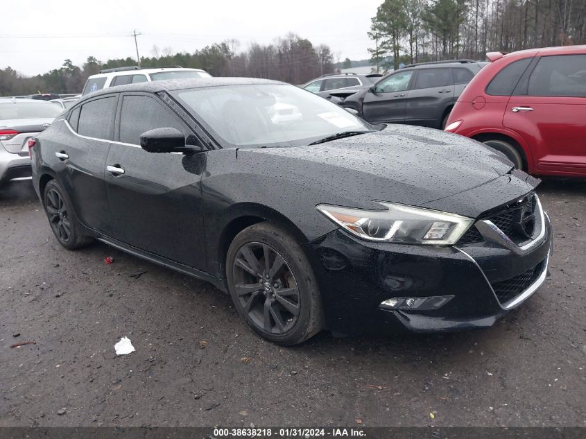 2017 NISSAN MAXIMA 3.5S/SV/SL/SR/PLAT - 1N4AA6AP4HC431960