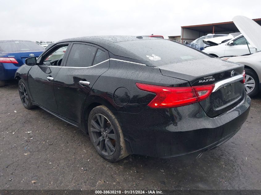 2017 NISSAN MAXIMA 3.5S/SV/SL/SR/PLAT - 1N4AA6AP4HC431960