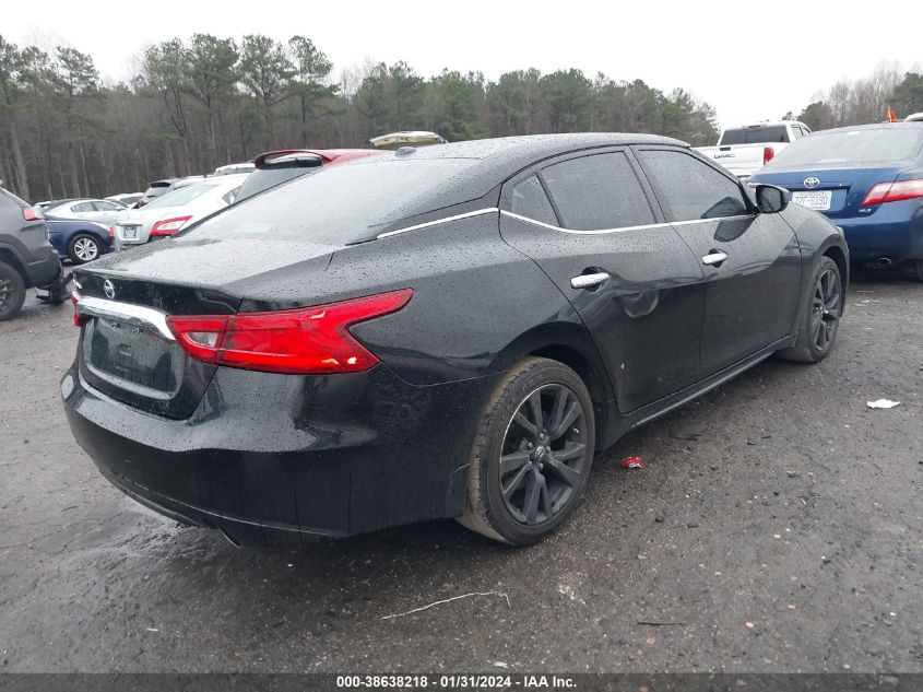 2017 NISSAN MAXIMA 3.5S/SV/SL/SR/PLAT - 1N4AA6AP4HC431960